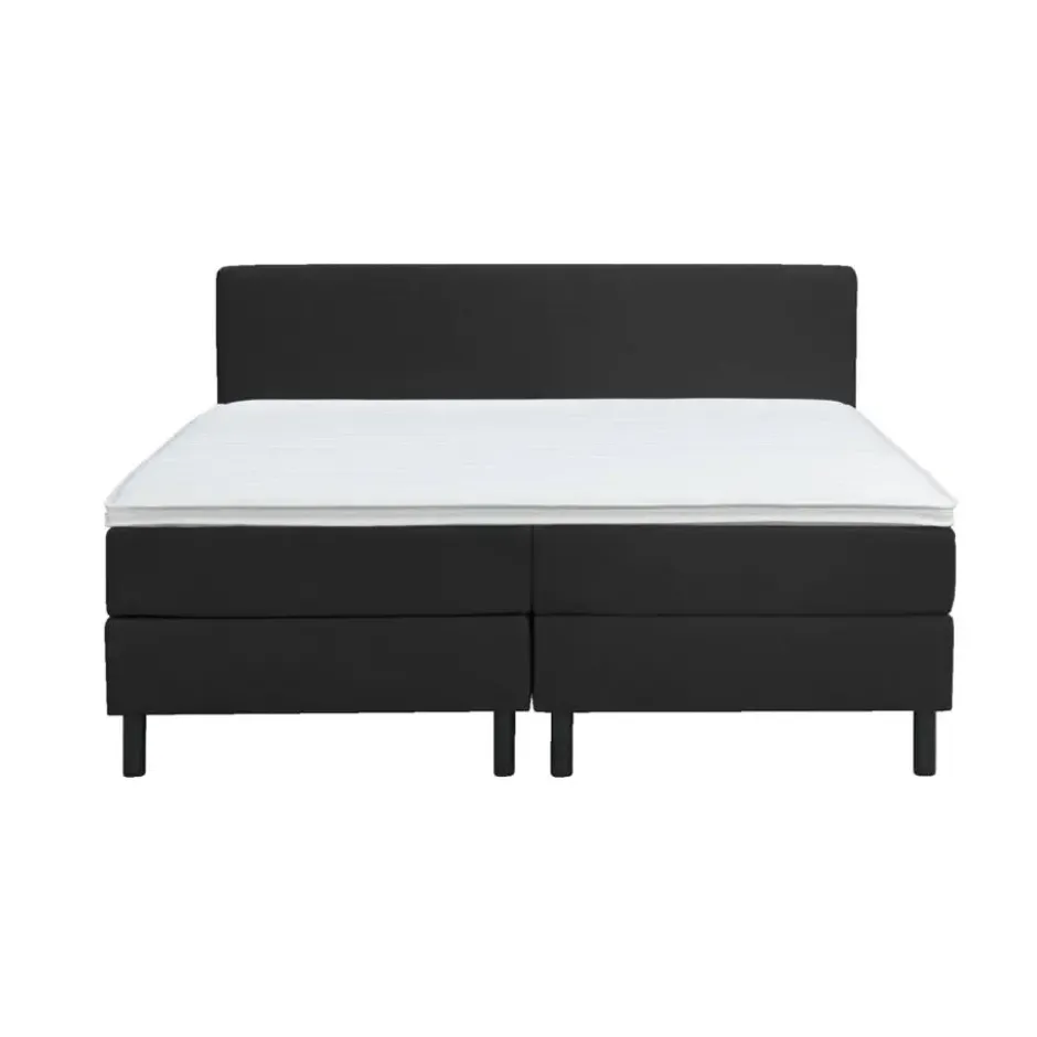 Boxcombinatie Varberg 6-delig - zwart - 180x200 cm