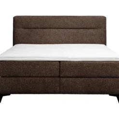 Boxspring Bergen 6-delig - donkerbruin - 140x200 cm