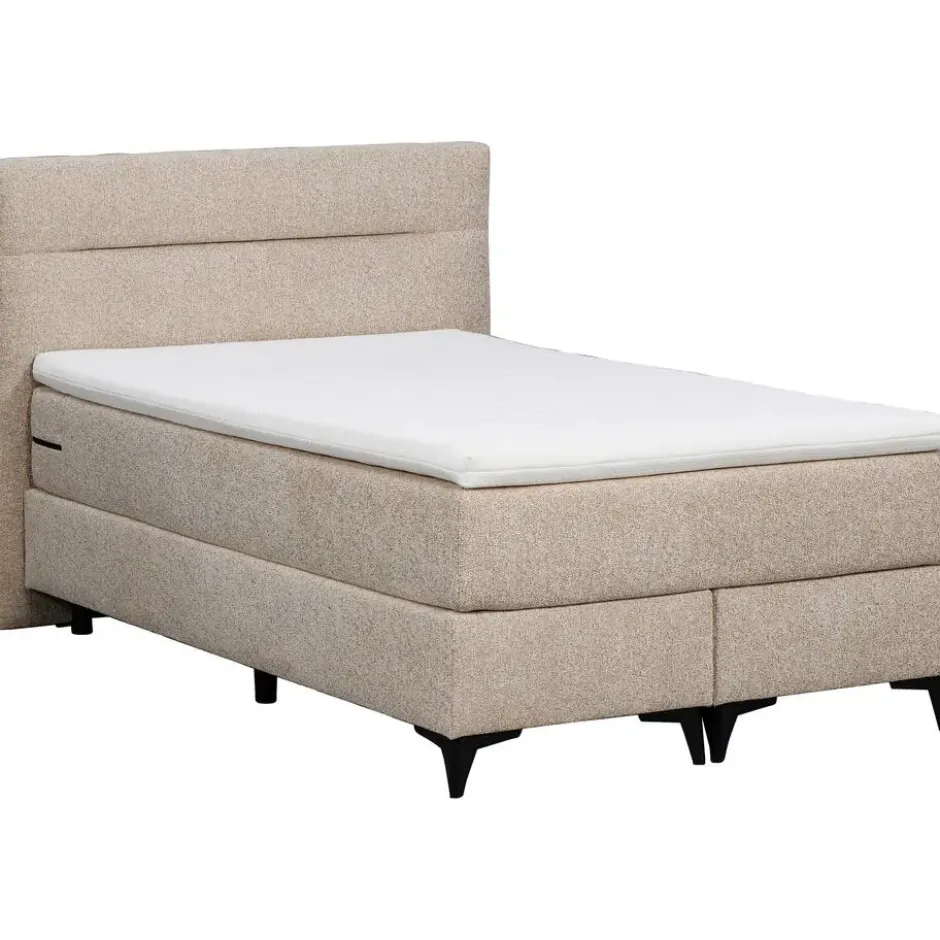 Boxspring Bergen 6-delig - greige - 120x200 cm
