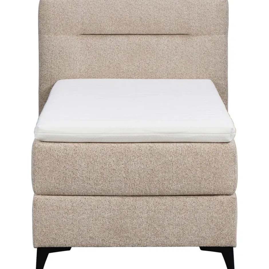 Boxspring Bergen 4-delig - greige - 90x200 cm