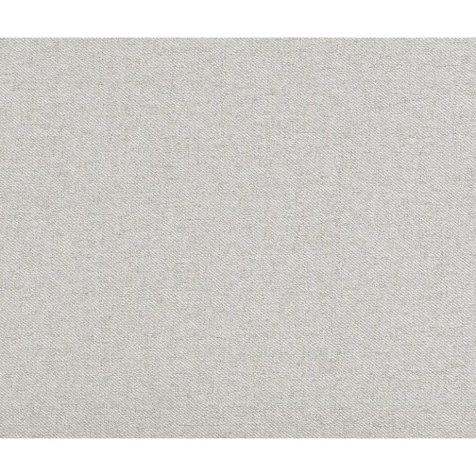 Boxspring Liv egaal - ecru - 140x200 cm - ronde poot