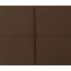 Boxspring Liv geblokt - bruin - 120x200 cm - slanke poot