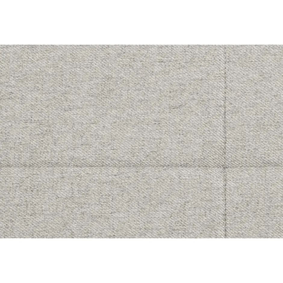 Boxspring Liv geblokt - ecru - 180x200 cm - vierkante poot