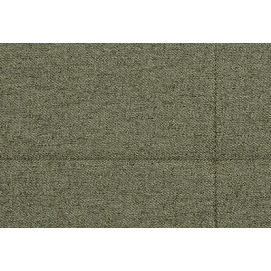 Boxspring Liv geblokt - groen - 120x200 cm - slanke poot