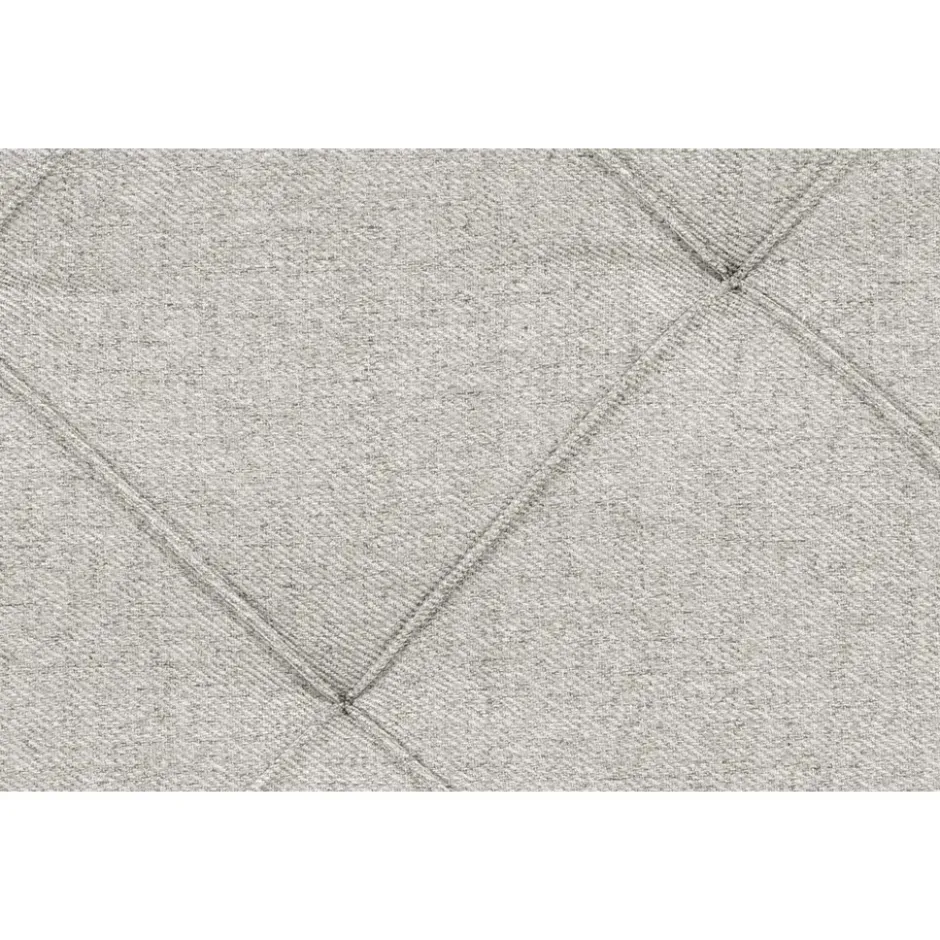 Boxspring Liv geruit - ecru - 120x200 cm - slanke poot