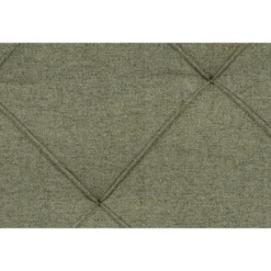 Boxspring Liv geruit - groen - 120x200 cm - slanke poot