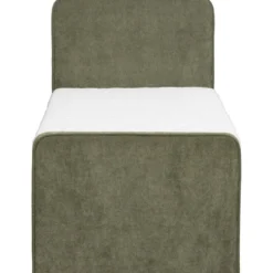 Boxspring Mori - vergrijsd groen - 90x200 cm