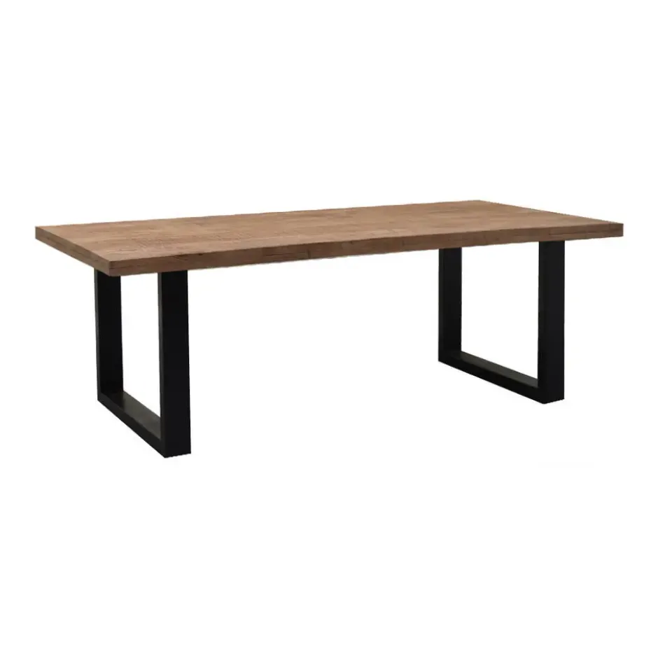 Brix - Bruine Eetkamertafel - Mangohout - 160x90 cm