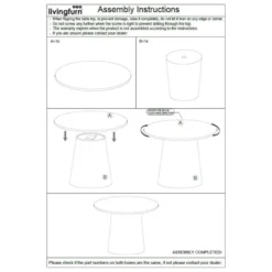 Brix - Eetkamertafel - Brix Bottecino Rond 130cm - Beige