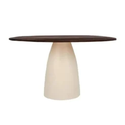 Brix - Eetkamertafel - Brix Marron 140 cm - Beige
