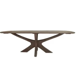 Brix - Eetkamertafel Montreaux - Bruin - Mangohout - 220 cm