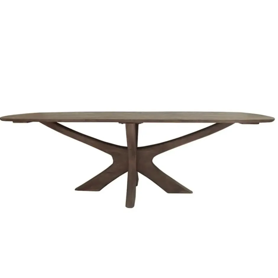 Brix - Eetkamertafel Montreaux - Bruin - Mangohout - 220 cm