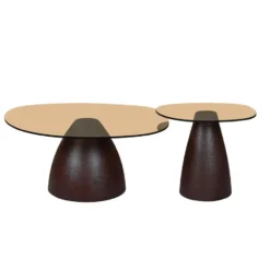 Brix - Salontafel - Brix Mylon Brown 86cm - Bruin