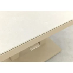 Brooklyn up& down verstelbare tuintafel 140x85 cm. - Latte