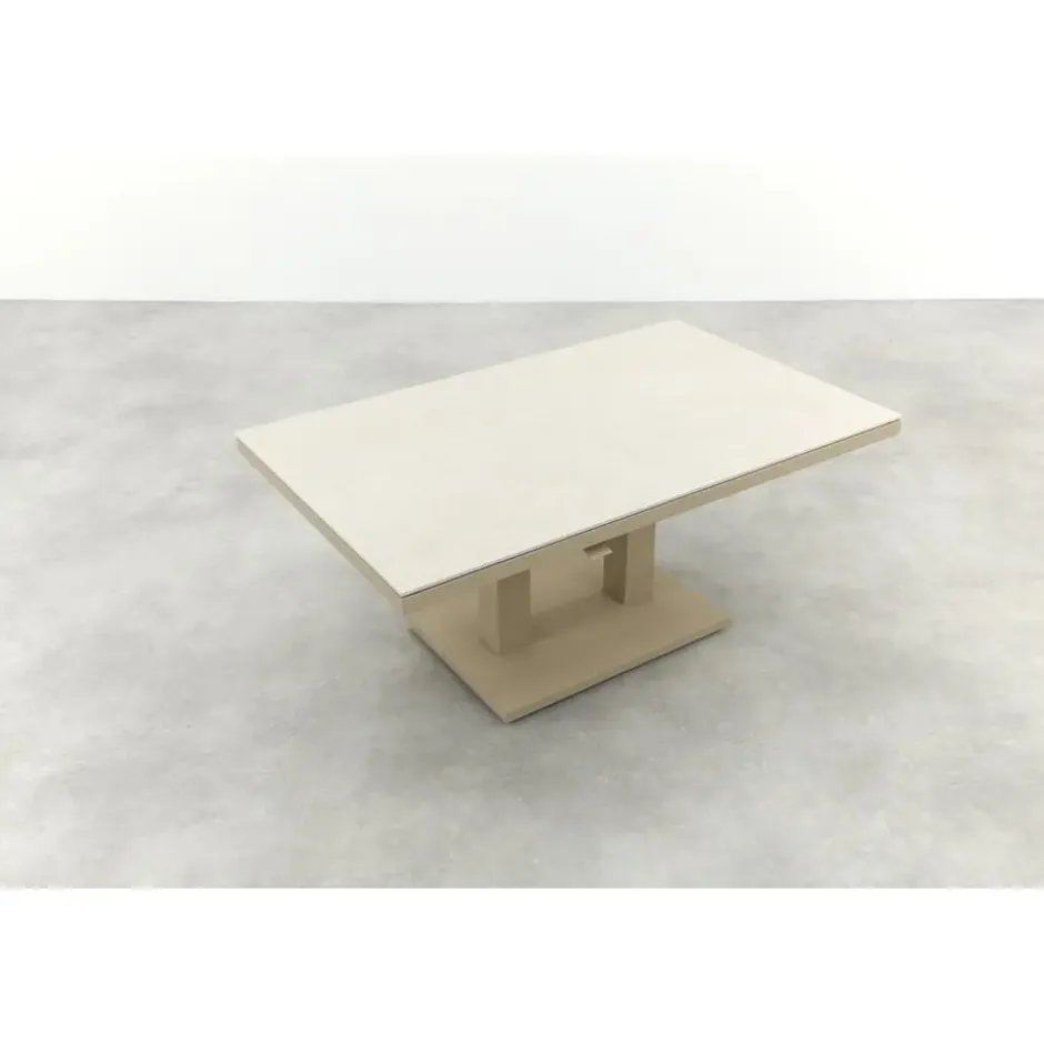 Brooklyn up& down verstelbare tuintafel 140x85 cm. - Latte