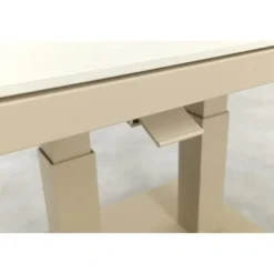 Brooklyn up& down verstelbare tuintafel 140x85 cm. - Latte