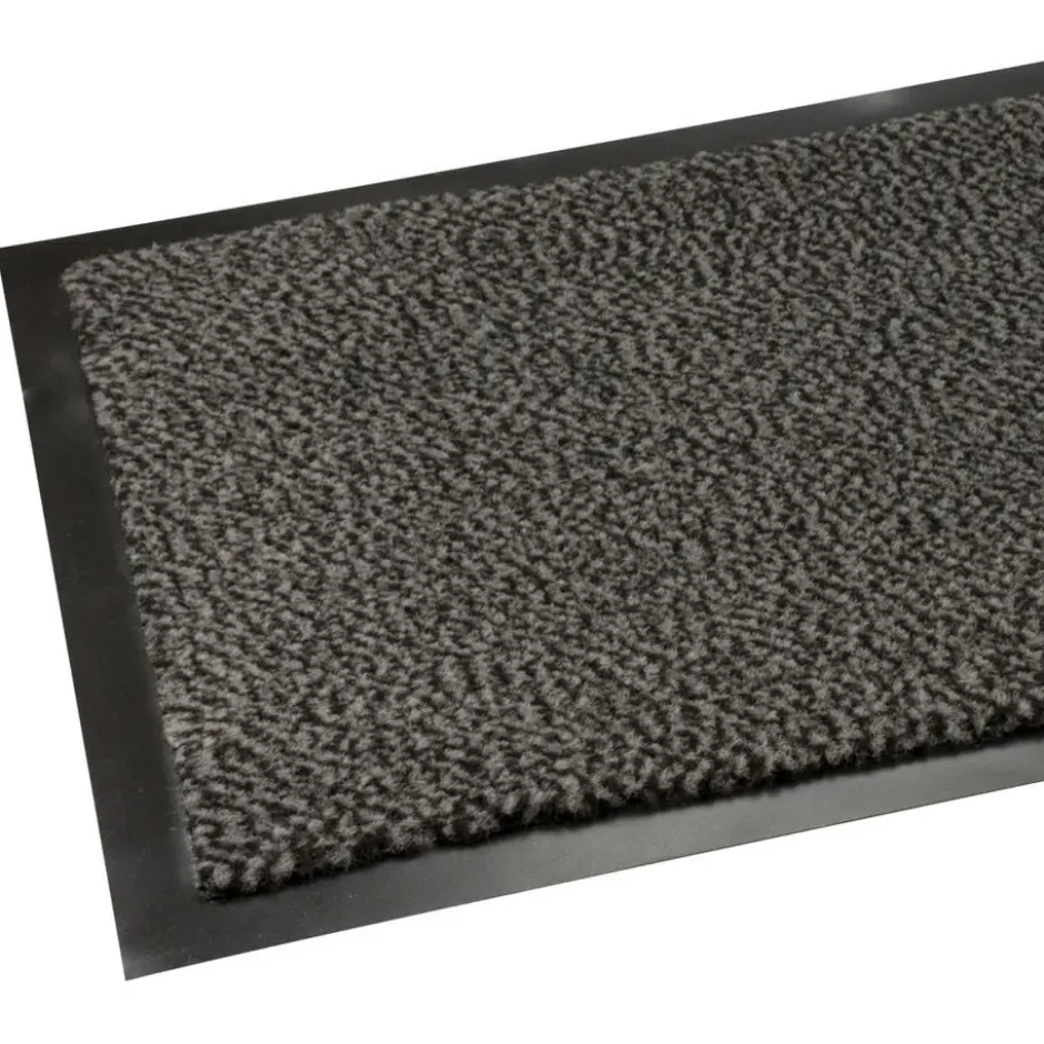 Buemag Deurmat binnen - zwart - 60x40cm - anti slip -droogloopmat