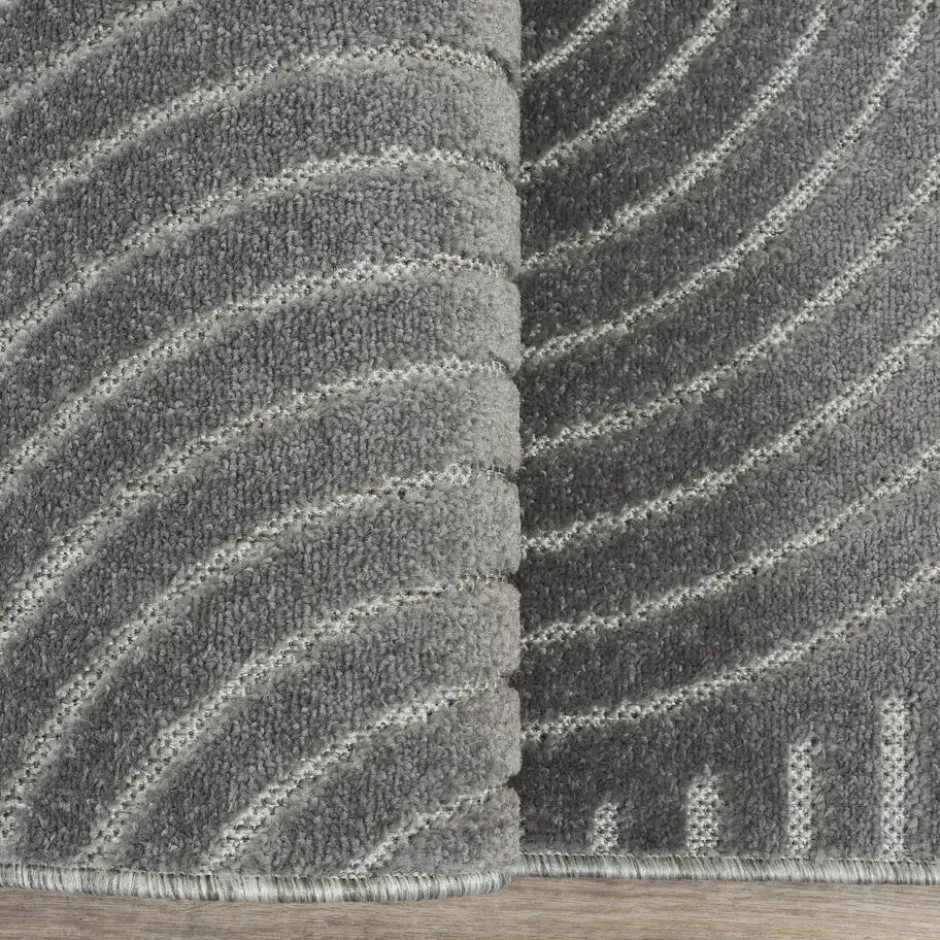 Buitenkleed Berlin Japandi Grijs - 200x290 CM