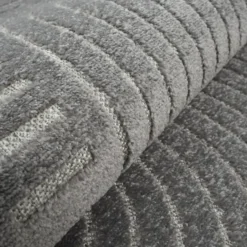 Buitenkleed Berlin Rond Japandi Grijs - 150 CM Ø