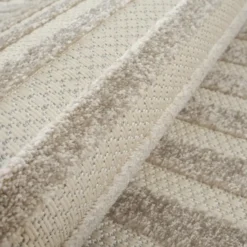 Buitenkleed Berlin Rond Japandi Beige - 150 CM Ø