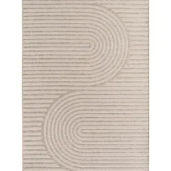 Buitenkleed Desert Japandi Beige - 160x230 CM