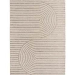 Buitenkleed Desert Japandi Beige - 200x290 CM
