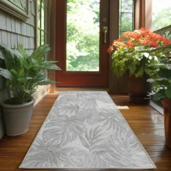 Buitenkleed Desert Solid Grijs - 140x200 CM