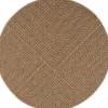 Buitenkleed Rond Timber Jute Beige - 200 CM Ø