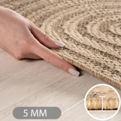 Buitenkleed Timber Japandi Jute Beige - 240x340 CM