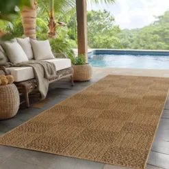 Buitenkleed Timber Lorium Jute Beige - 240x340 CM