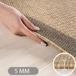 Buitenkleed Timber Solid Jute Beige - 280x370 CM
