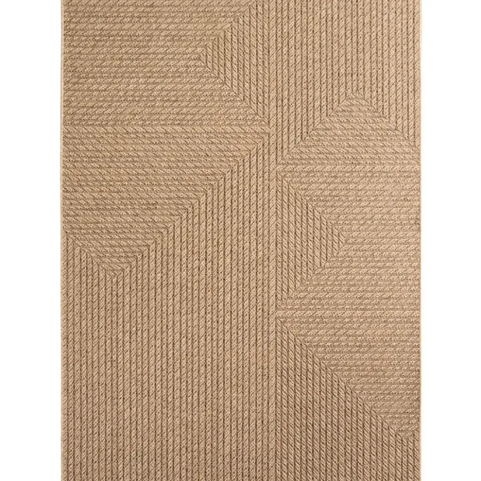 Buitenkleed Timber Style Jute Beige - 280x370 CM