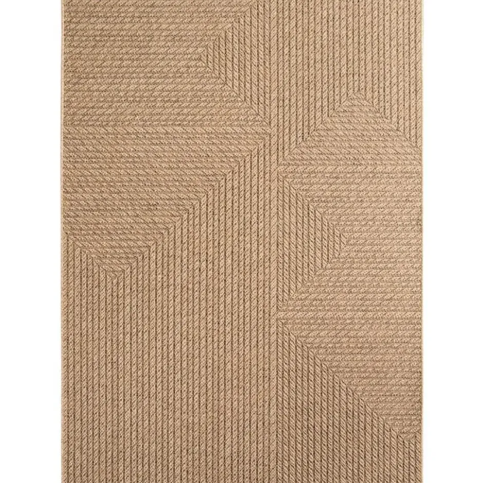 Buitenkleed Timber Style Jute Beige - 280x370 CM
