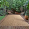 Buitenkleed Timber Style Jute Beige - 200x290 CM