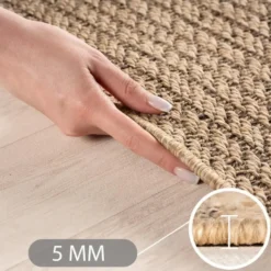 Buitenkleed Timber Style Jute Beige - 200x290 CM