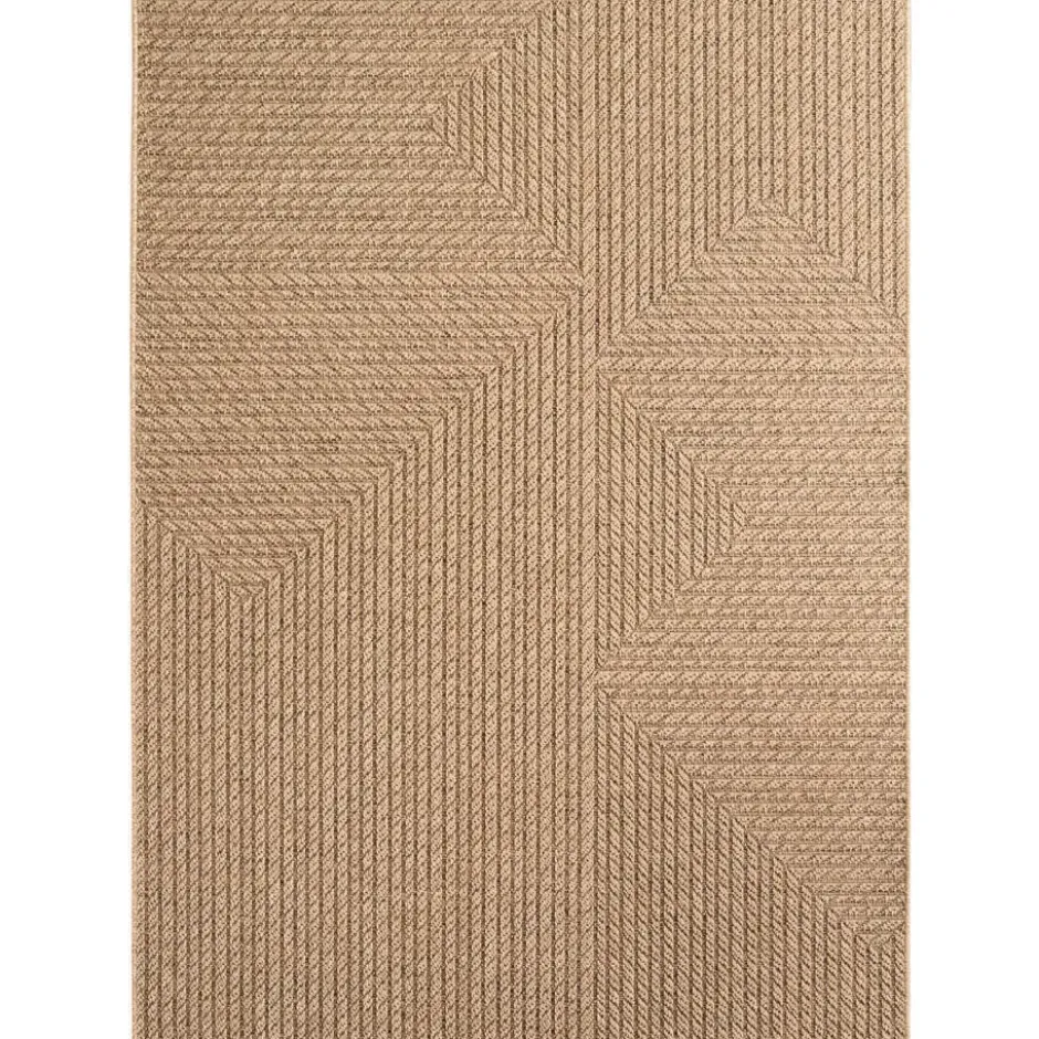 Buitenkleed Timber Style Jute Beige - 200x290 CM