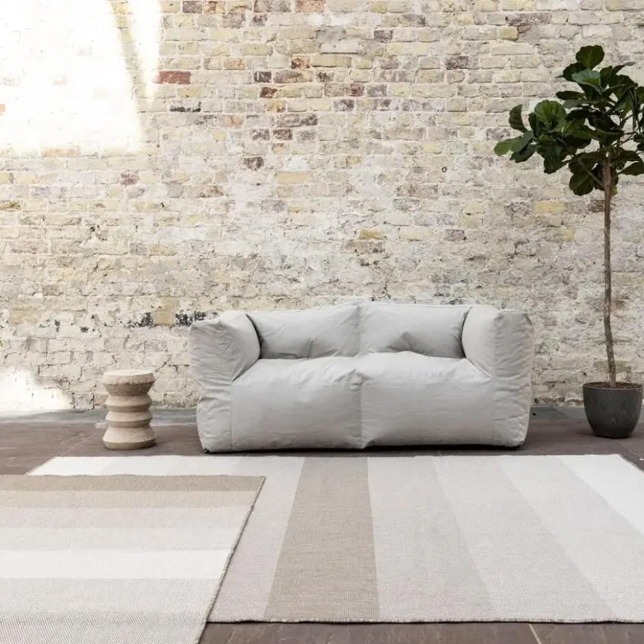 Buiten vloerkleed Boa - Bruin/Grijs - dubbelzijdig - EVA Interior - 340 x 240 cm