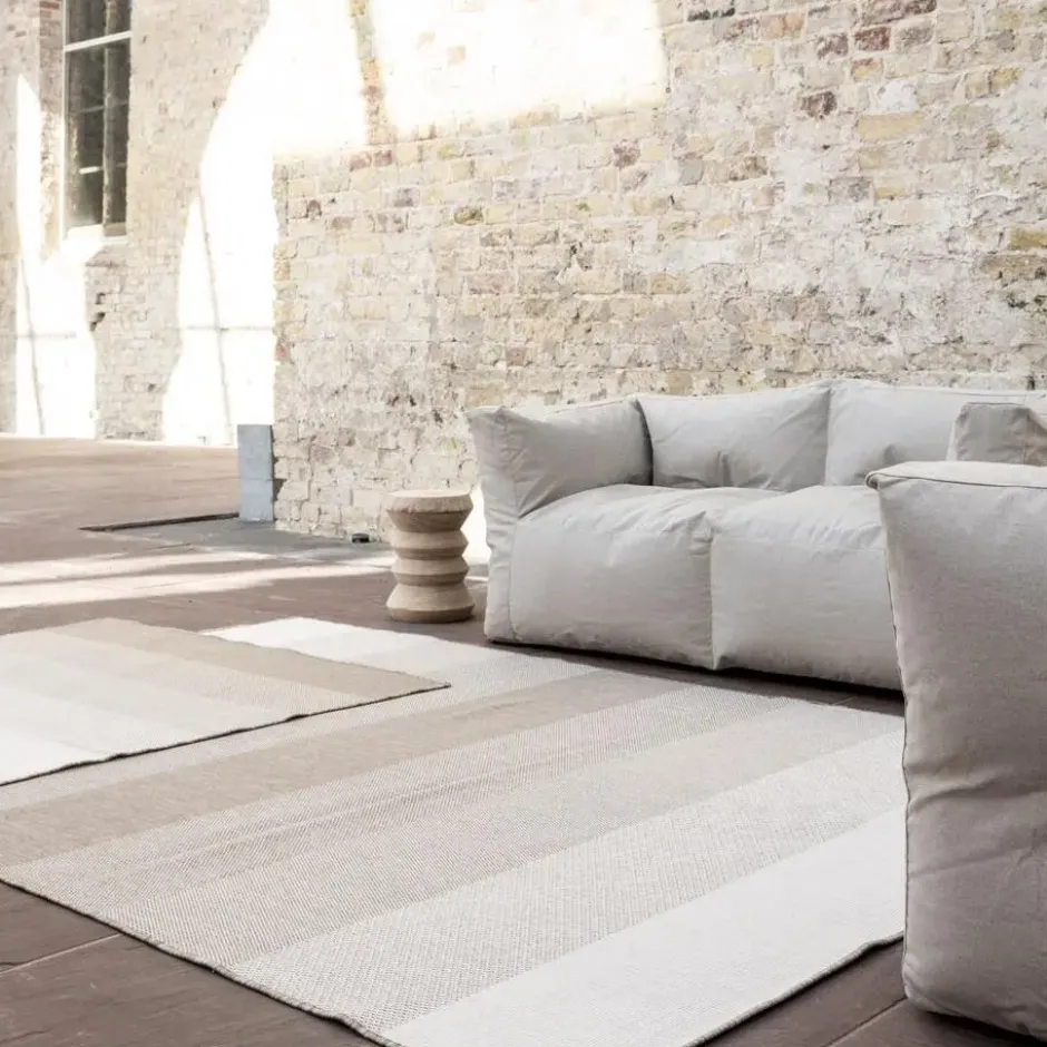 Buiten vloerkleed Boa - Bruin/Grijs - dubbelzijdig - EVA Interior - 340 x 240 cm