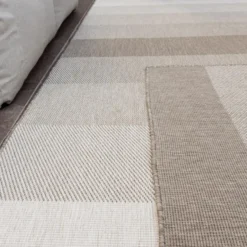 Buiten vloerkleed Boa - Bruin/Grijs - dubbelzijdig - EVA Interior - 340 x 240 cm