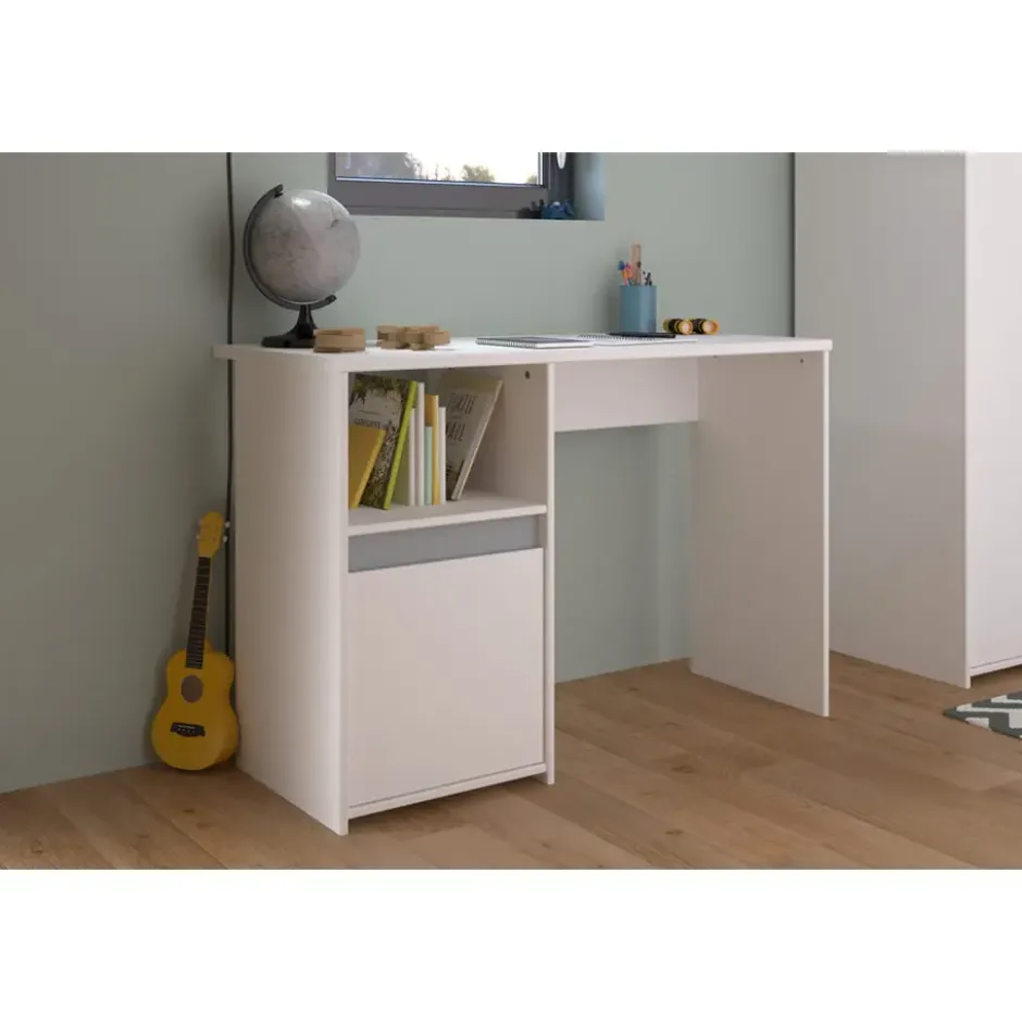 Bureau Bobby - wit - 75x110x50 cm