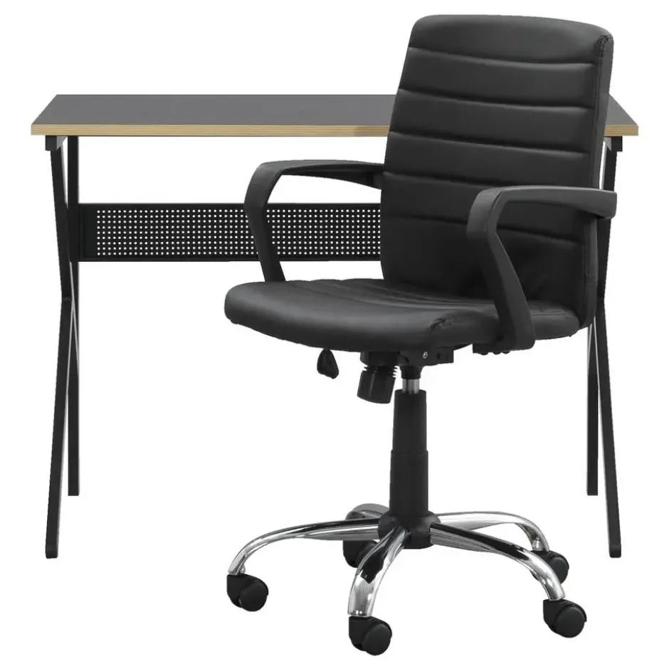 Bureau Debbey - zwart - 75x105x55 cm