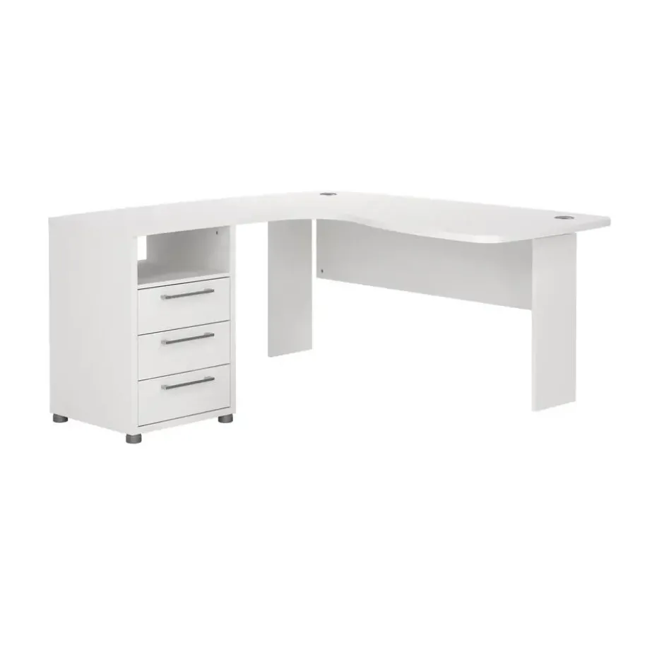 Bureau hoek Wit - 150x160x75cm - Prima
