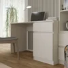 Bureau MAJA 130 cm kasjmier met lade en kast