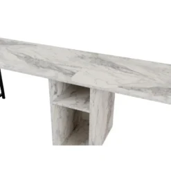 Bureau Marmerlook - 240x60x74cm - Twin
