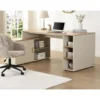 Bureau ROMIARA - 174 cmx120 cmx76 cm - Beige Natuurlijk licht Hout paneel