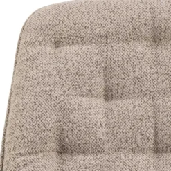 Bureaustoel Beige Stof - Zithoogte 57cm - Alleri