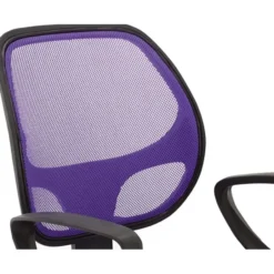Bureaustoel Buritos - Solide, Verstelbaar en Ergonomisch - Lila