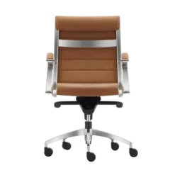 Bureaustoel Cádiz Cognac - 100% leder