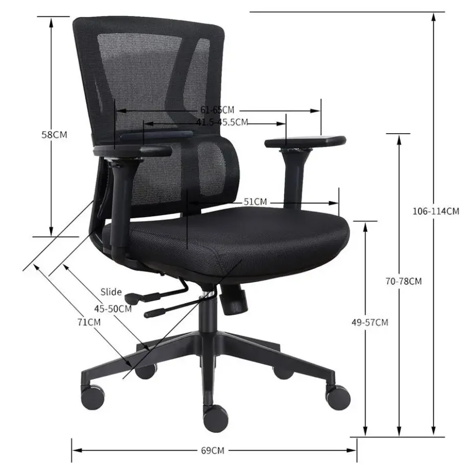 Bureaustoel Monza