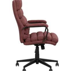 Bureaustoel Rolf - wijnrood